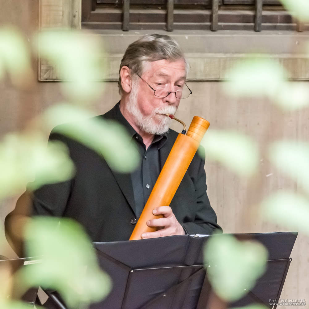 Renaissance-Musik im Innenhof