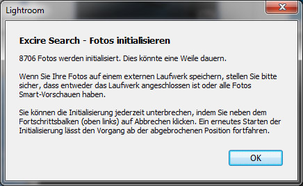 Warnhinweis: Es kann dauern.