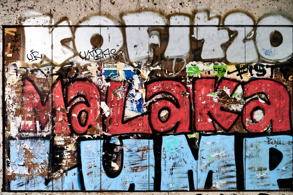 Graffiti als Beschimpfung