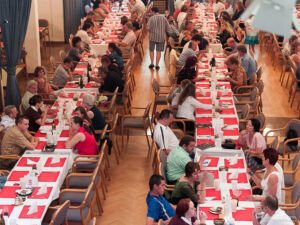 Abschlussfeier im großen Saal