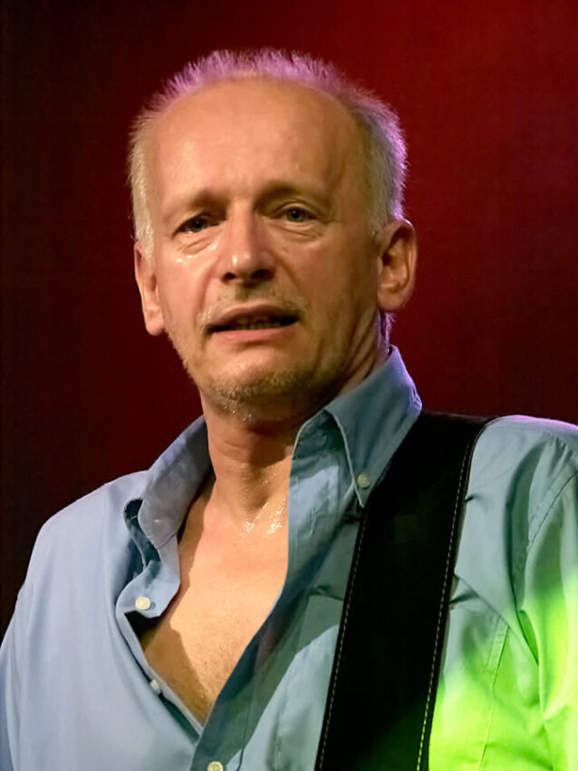 Der Bassist der Gruppe