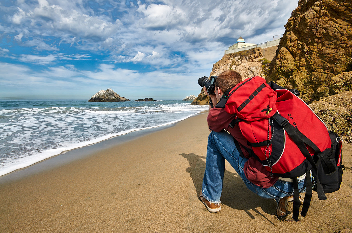 Ocean Beach and Cliff House