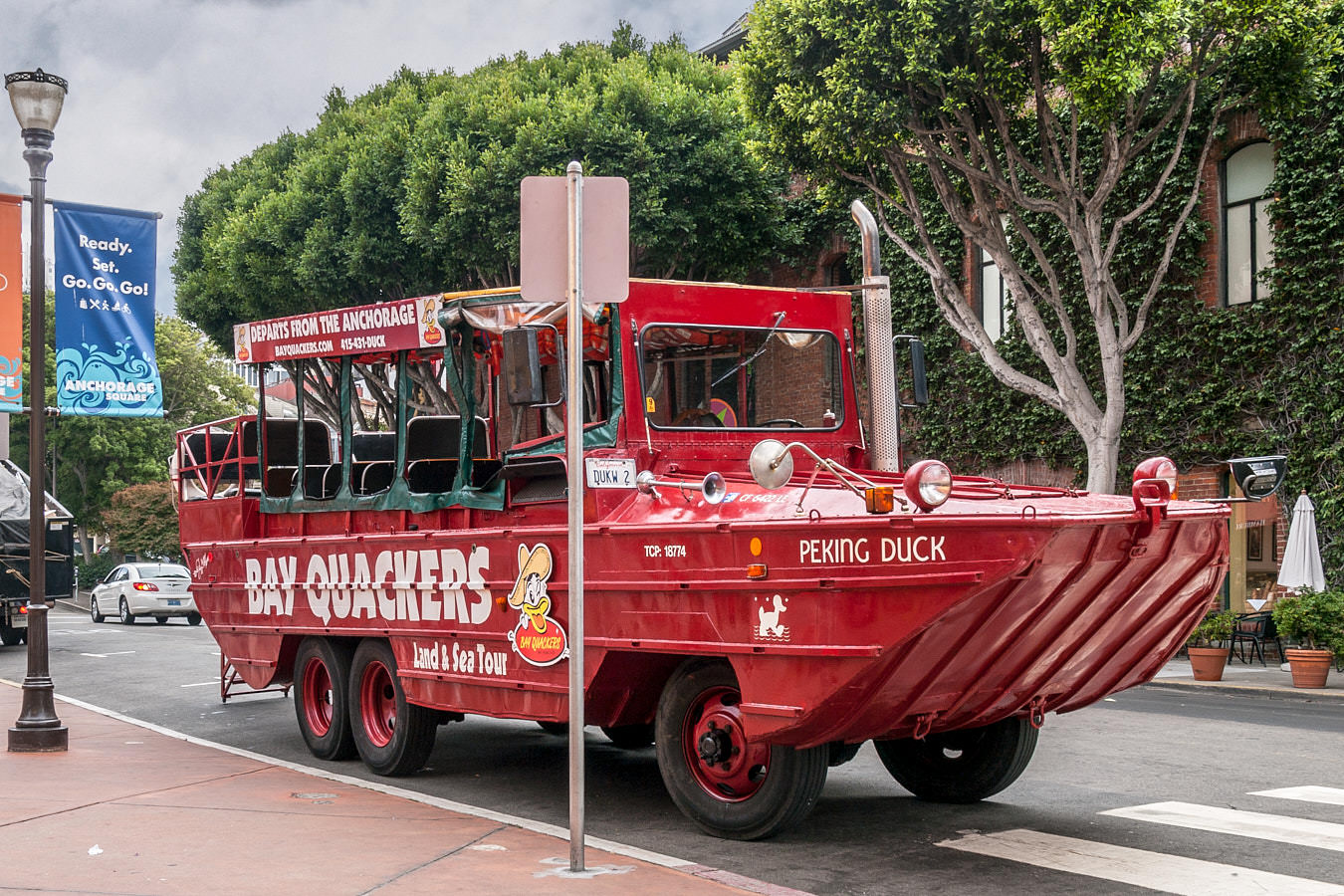 Auch ein Touristenbus