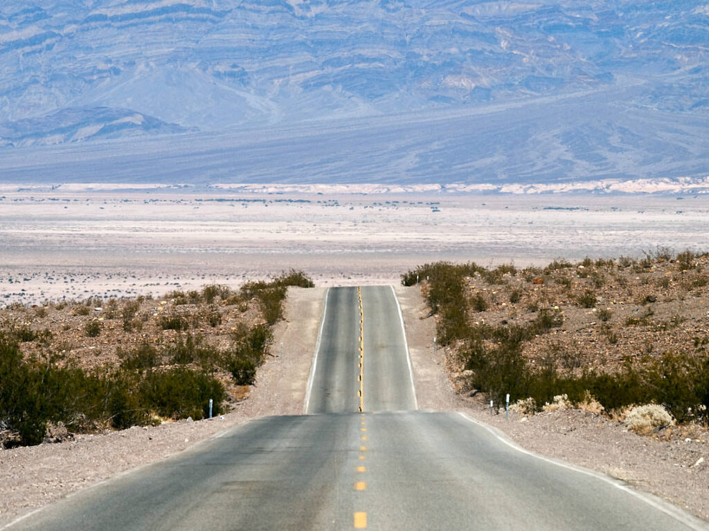 Das Death Valley bietet viele Aussichten.