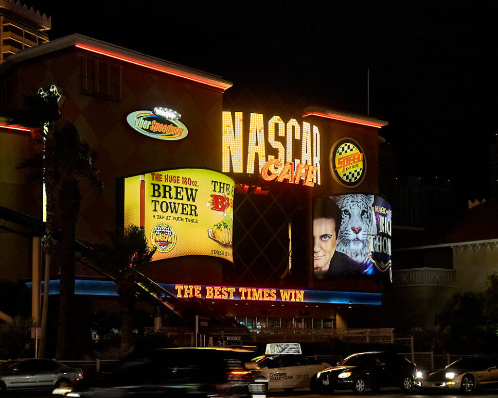 Las Vegas bei Nacht - das muss man mögen.