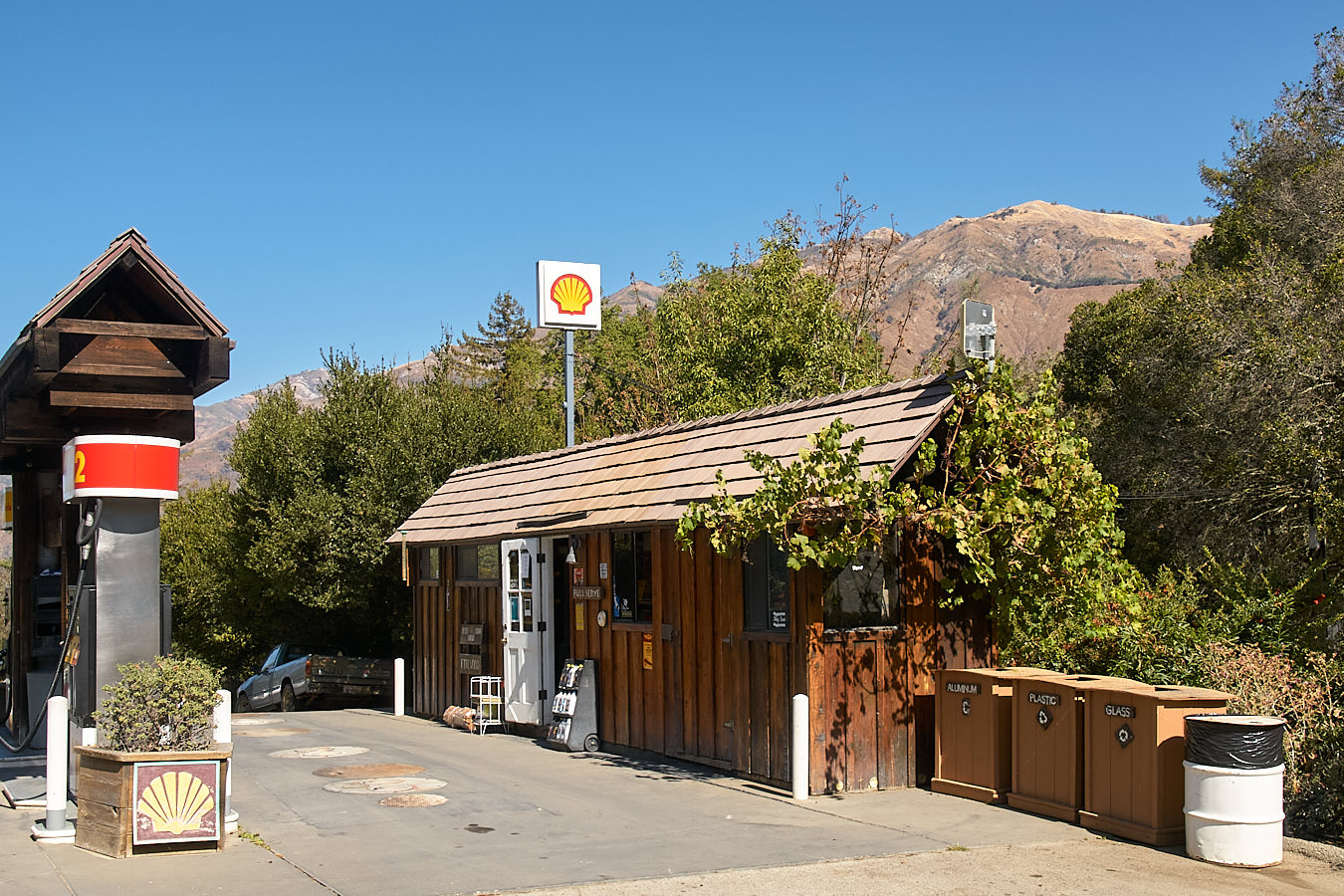 Tankstelle Big Sur