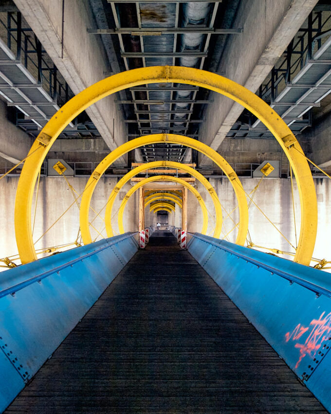 Die Waluliso-Brücke bzw. deren Tragwerk