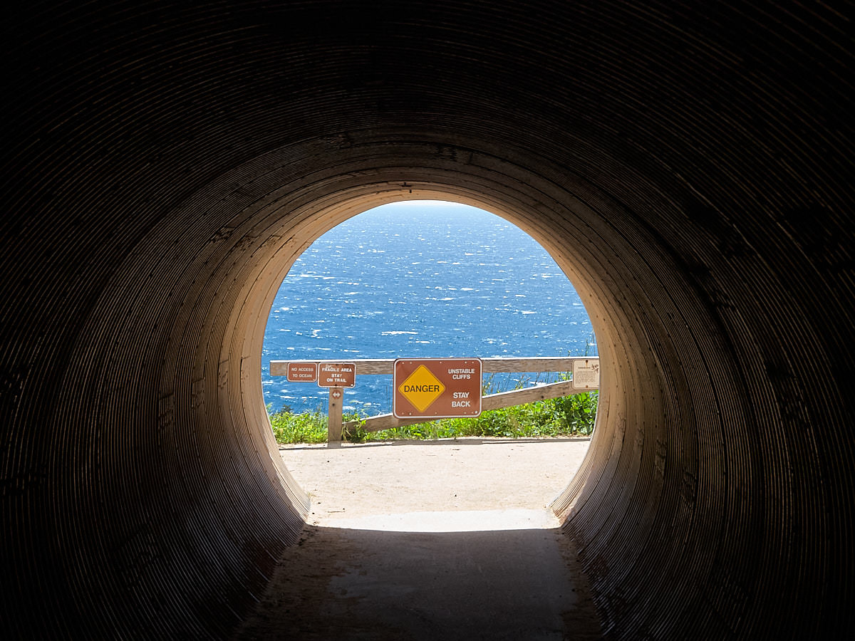 Zugang zum Julia Pfeiffer Burns State Park
