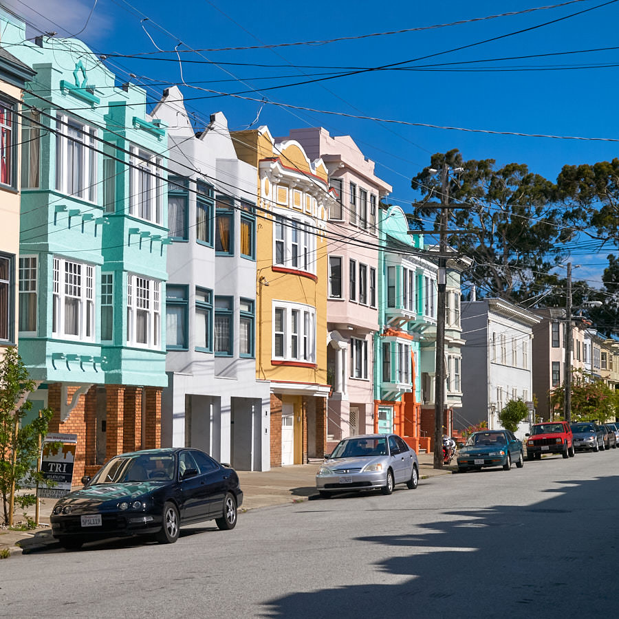 Viktorianische Häuser