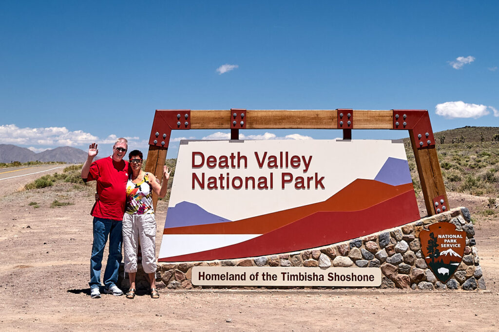 Death Valley National Park Sign