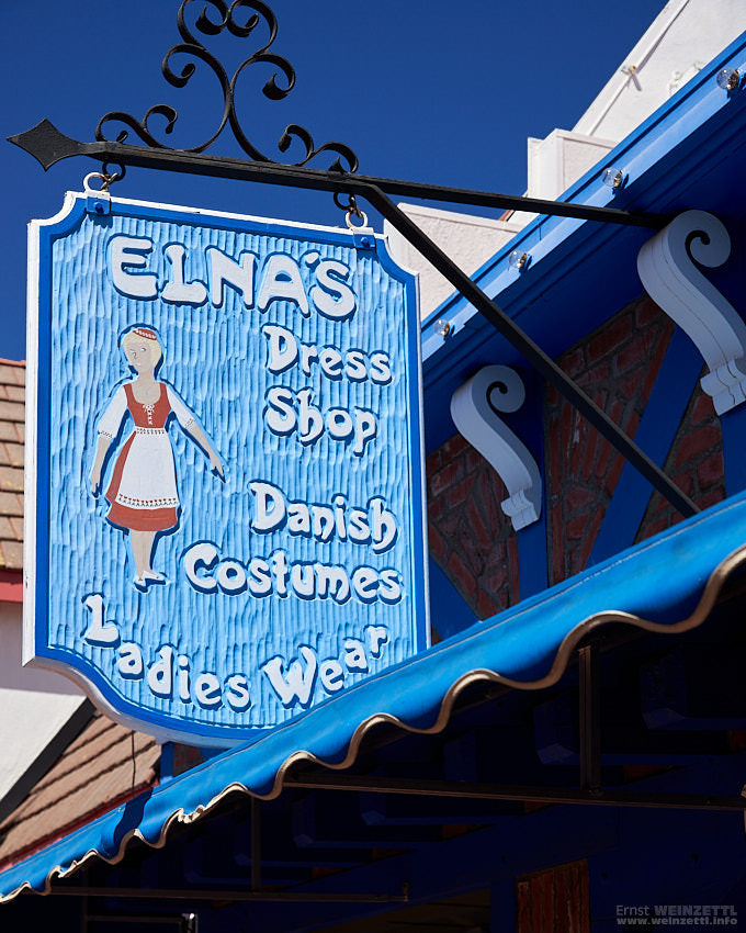 Einst in Solvang, California.