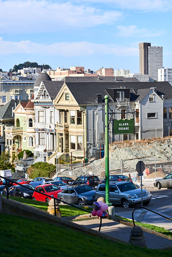 Die Painted Ladies am Alamo Square