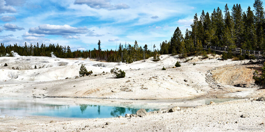 Norris Geyser Porcelain Basin, Yellowstone NP