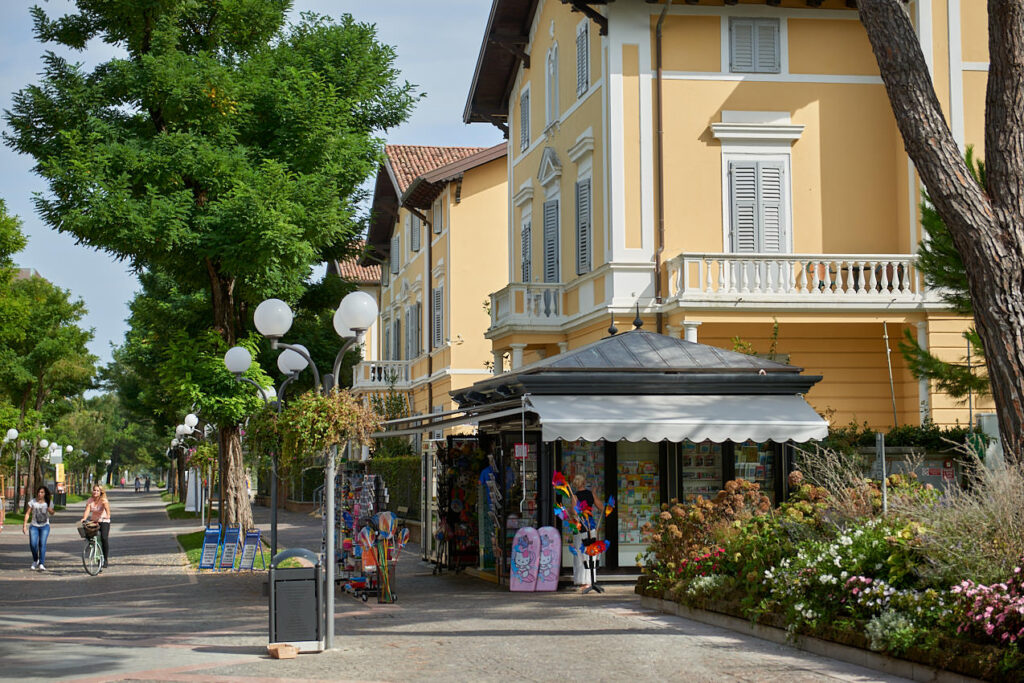 Viale Dante Alighieri: Alles für den Touristen