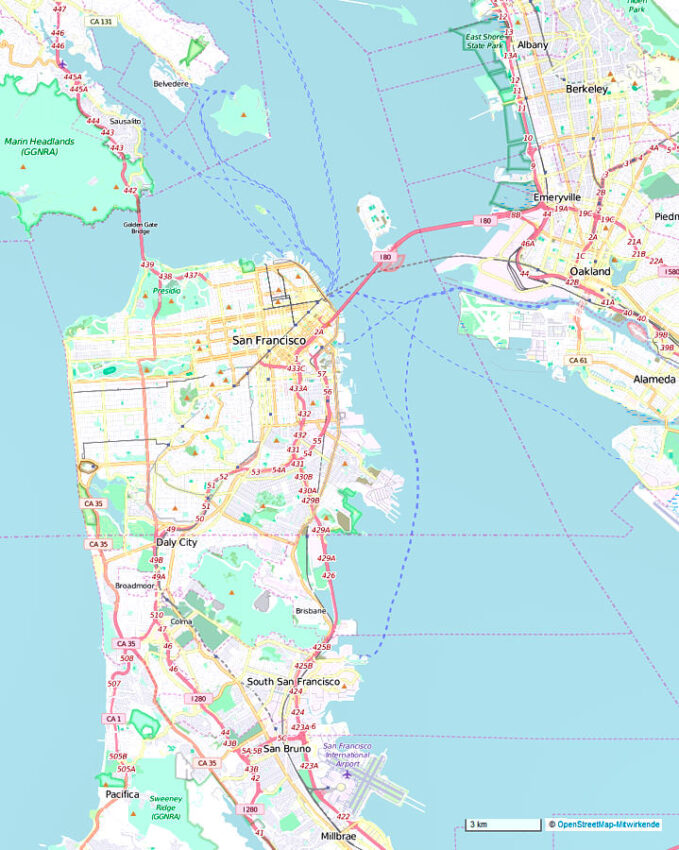 Map of San Francisco