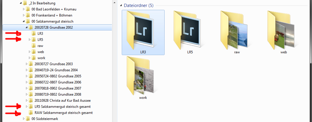 So sieht es innerhalb einer Themensammlung aus.