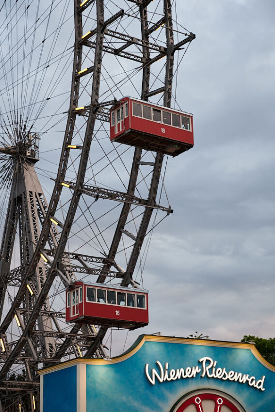 Das Riesenrad, eines der Wiener Wahrzeichen