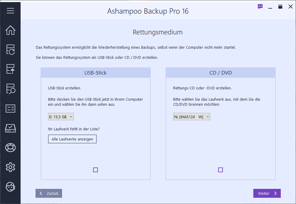 Ashampoo Backup Pro 16