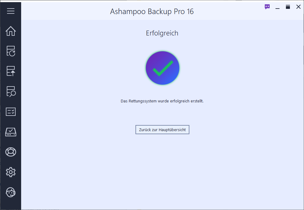 Ashampoo Backup Pro 16