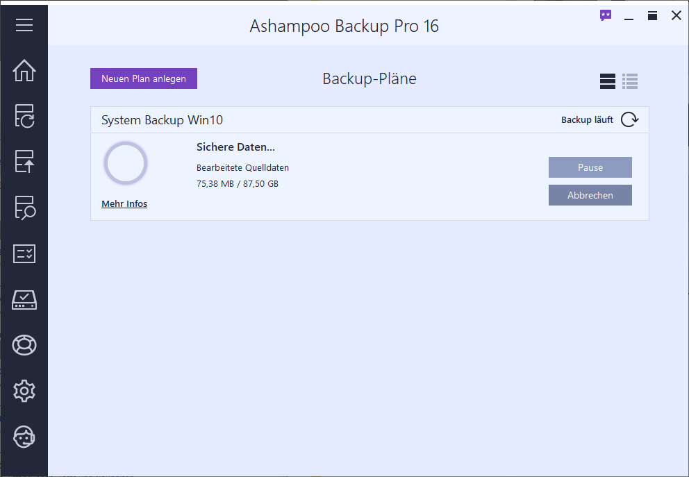 Ashampoo Backup Pro 16