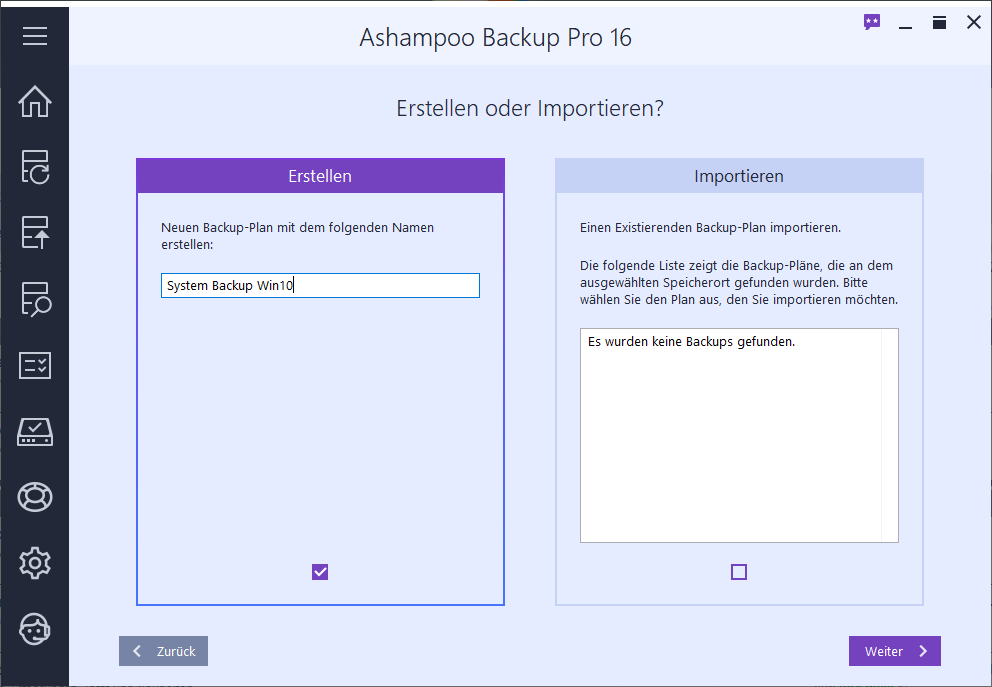 Ashampoo Backup Pro 16