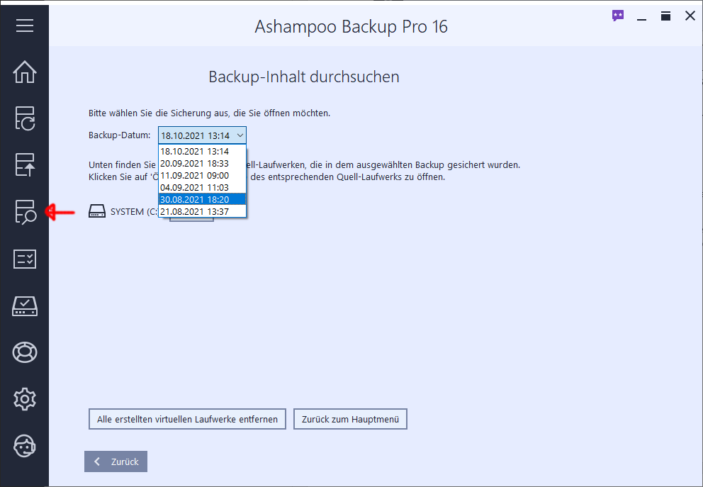 Ashampoo Backup Pro 16