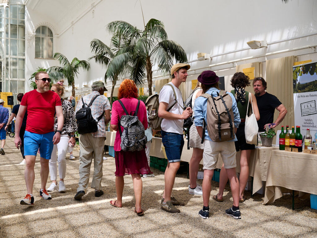 Markt im Palmenhaus, was kann es Schöneres geben?