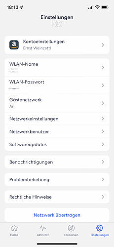 Die eero Handy App