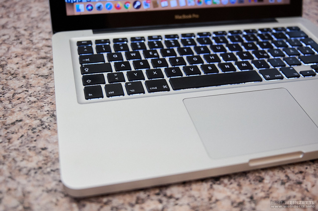 Macbook Pro 13inch Tastatur beleuchtet