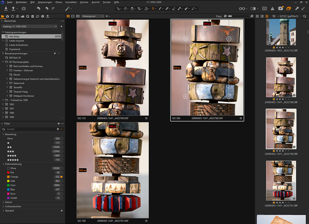 Capture One Pro 22 - Panoramafunktion