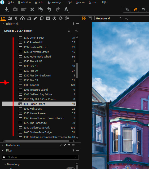 Capture One Sammlungen