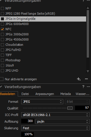 Capture One Zuschneiden